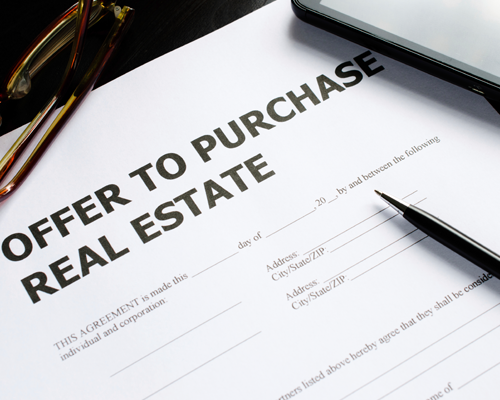 Whats your offer strategy to purchase real estate