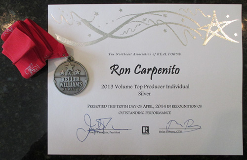 Ron Carpenito Top Producer Award