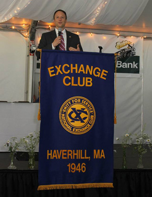 Ron Carpenito named Exchangeite of the Year by Haverhill Exchange Club