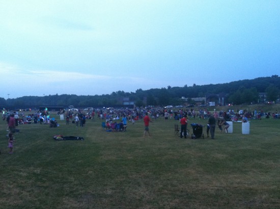 Andover High School Fireworks for 4th of July