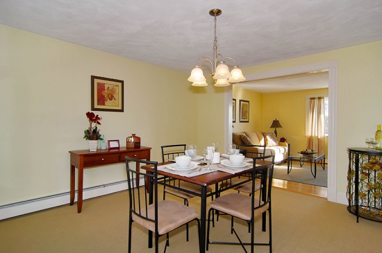 Dining Room After Home Staging