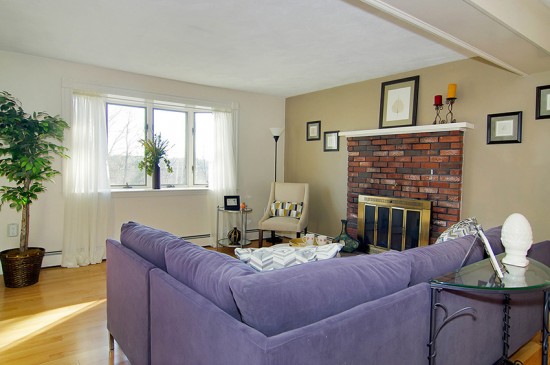 Family Room After Home Staging