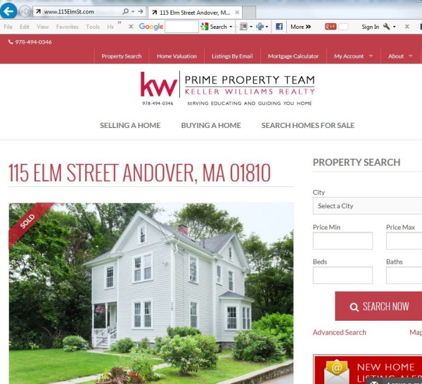 Single Property Website
