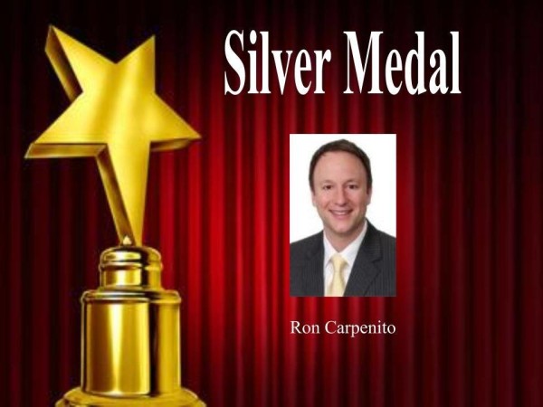 Ron Carpenito Won Silver Award