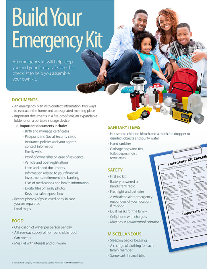 Home Tip - Build Your Emergency Kit