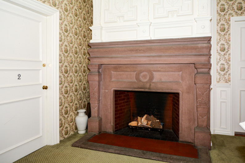 Fireplace - Andover condo
