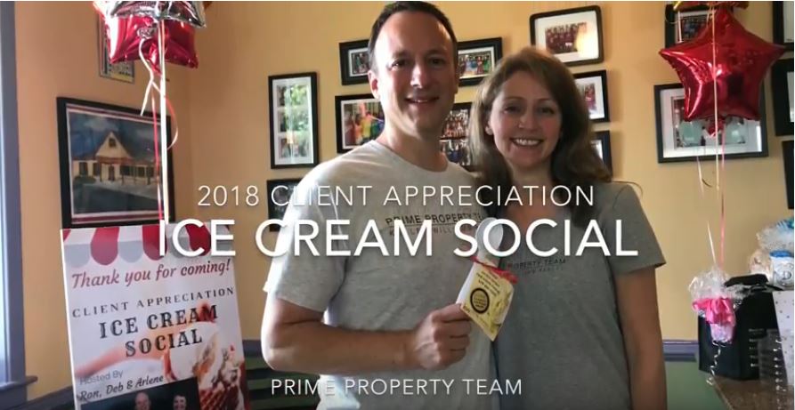 Client Appreciation Ice Cream Social 2018