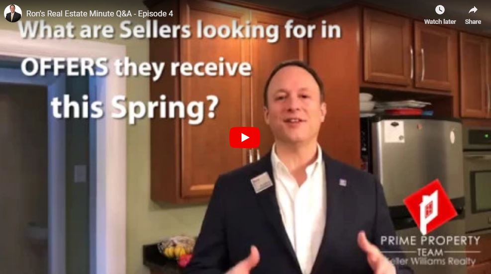 What are sellers looking for in the offers they receive this spring?
