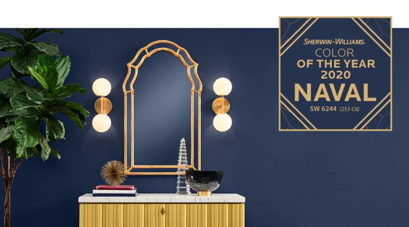 Sherwin Williams Naval Color of the Year
