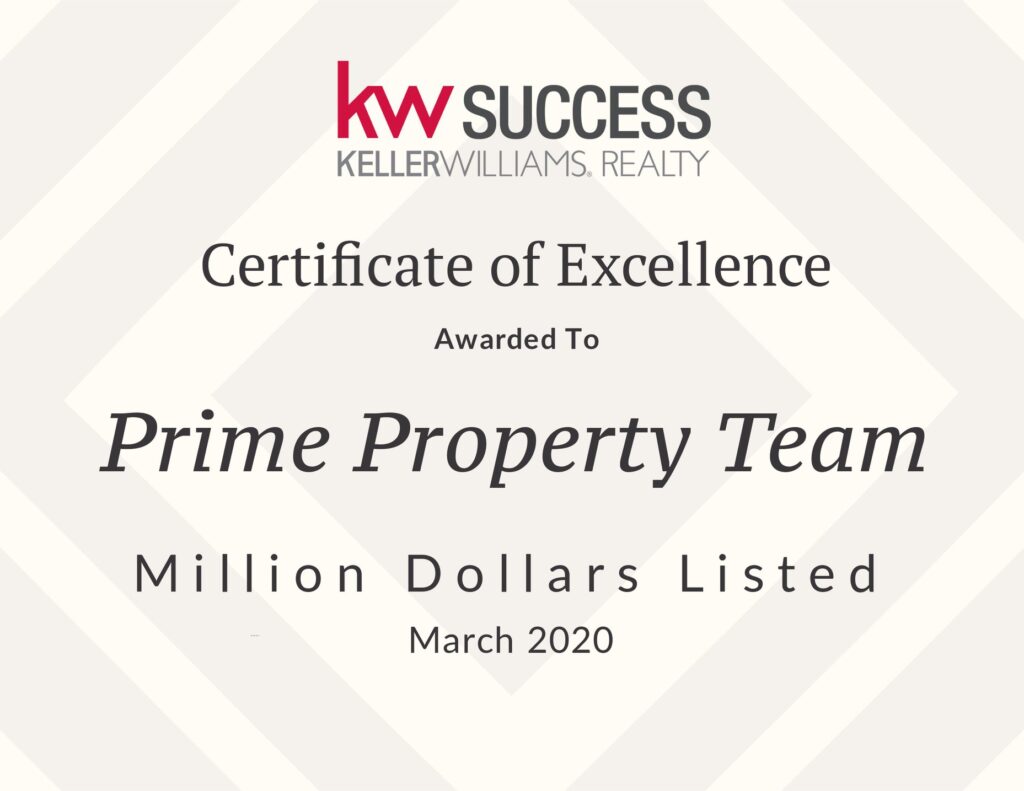Award - Prime Property Team