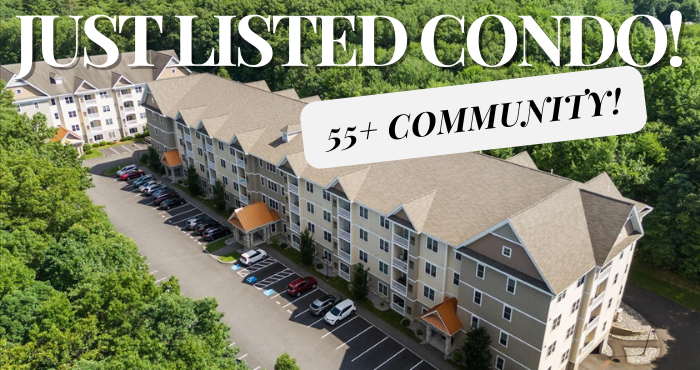 Just Listed in Nashua, NH! Condo in 55+ Community
