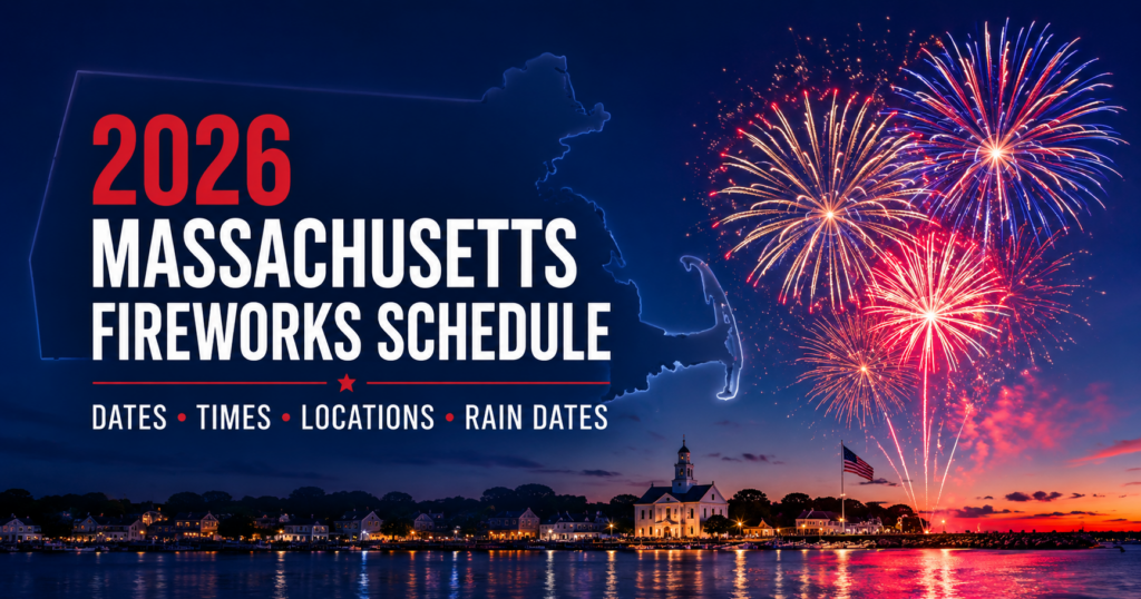 2026 Massachusetts Fireworks Schedule